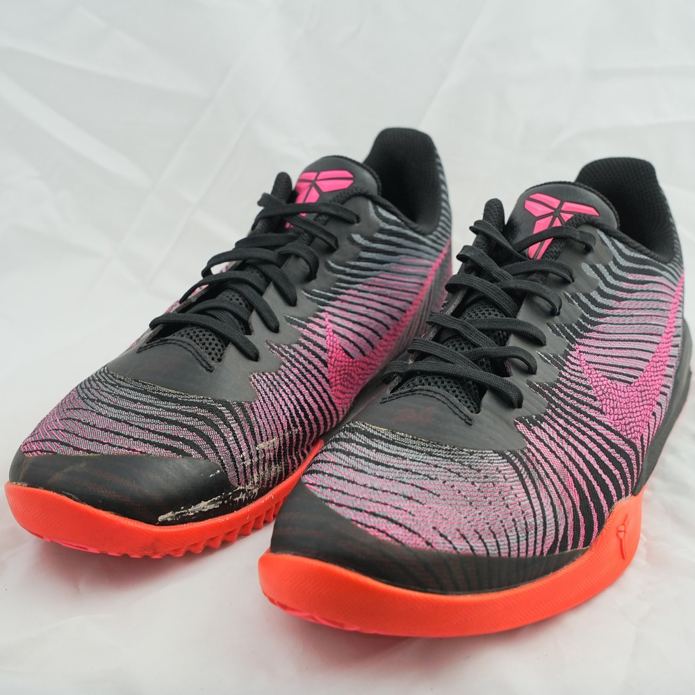 Nike Kobe Mentality 2 Black Pink Blast 818952-008 Mens Size 11 Basketball Shoes